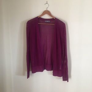 Denver Hayes cardigan fushia medium